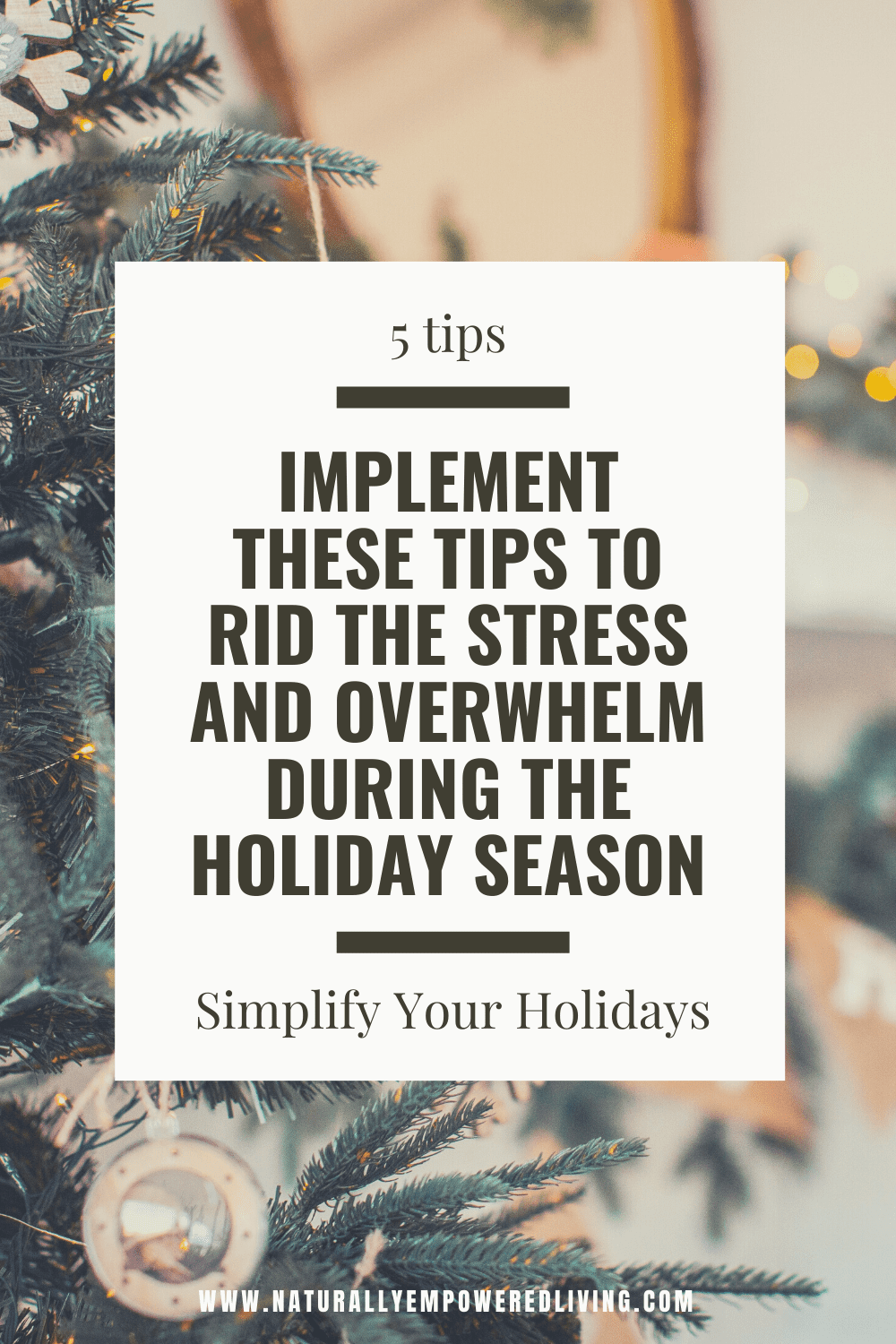 5 Tips To Simplify Your Holidays: Choose Happiness, Fun And Less Stress ...